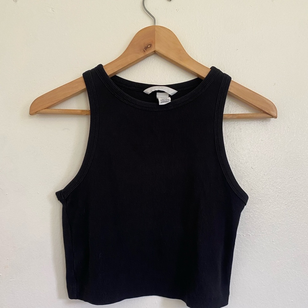 H&M Black Sleeveless Women's Top